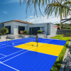 Terrain multisports basket foot et badminton 15x10m