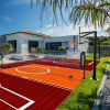 Terrain multisports basket foot et volley 8x16m