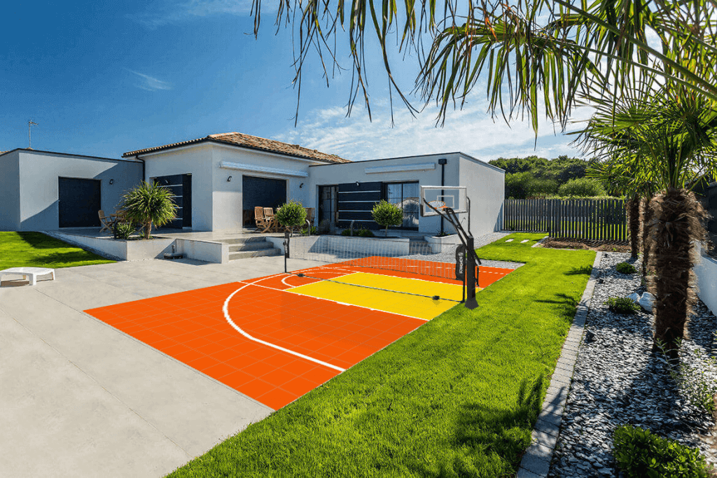 Revêtement de sol pour Basketball et Volleyball